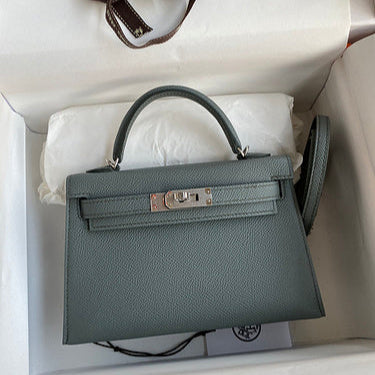 Sac Hermes Kelly Vert émeraude Foncé