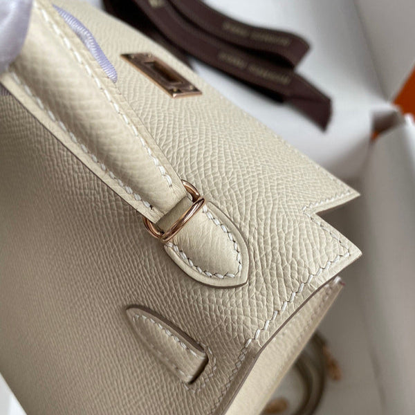 Sac Hermes Kelly Crème Vanille