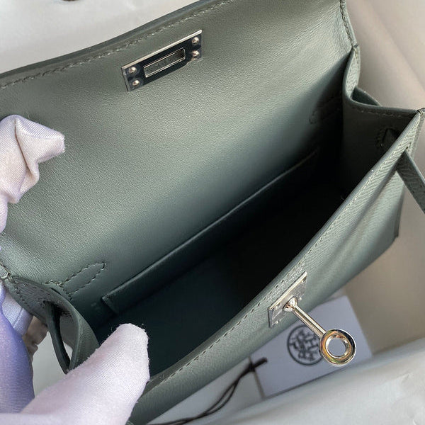 Sac Hermes Kelly Vert émeraude Foncé