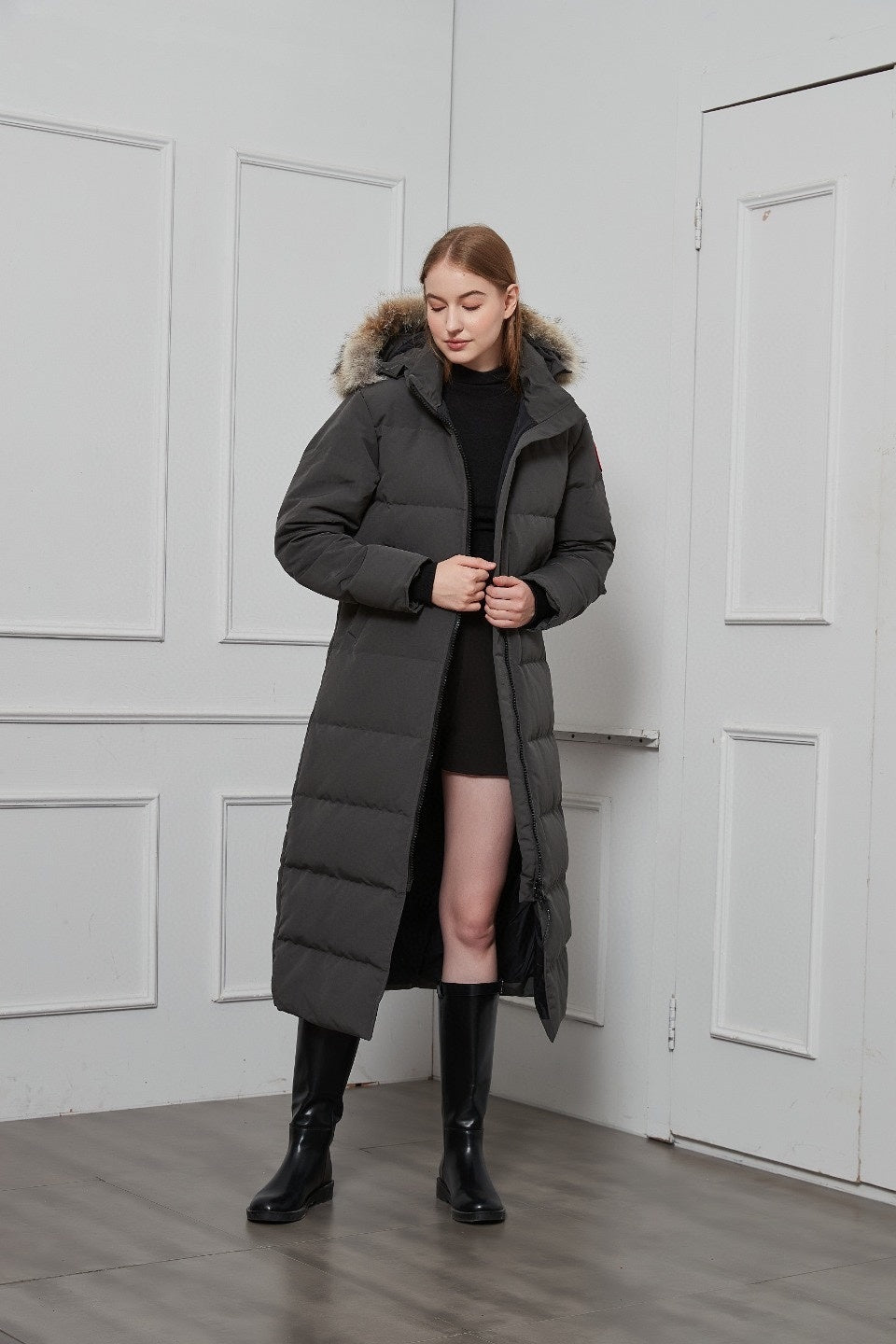 Canada Goose - Mystique Parka Longue Gris