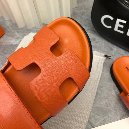 Sandales Chypre Hermes Orange Full