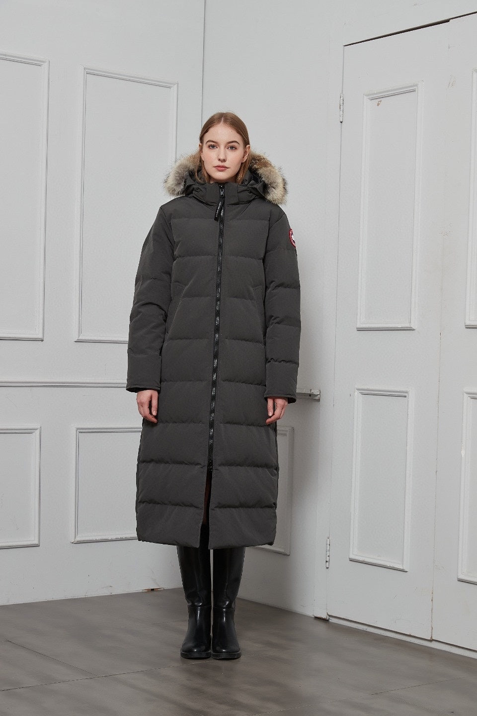 Canada Goose - Mystique Parka Longue Gris