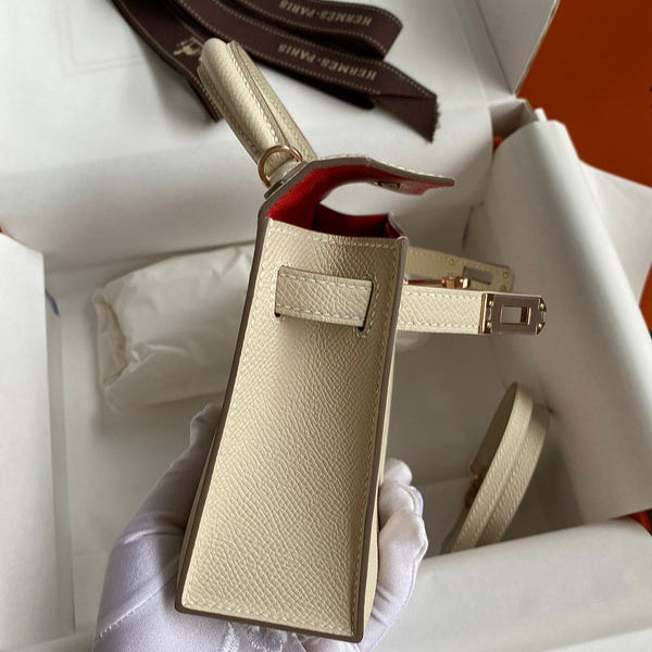 Sac Hermes Kelly Crème Vanille