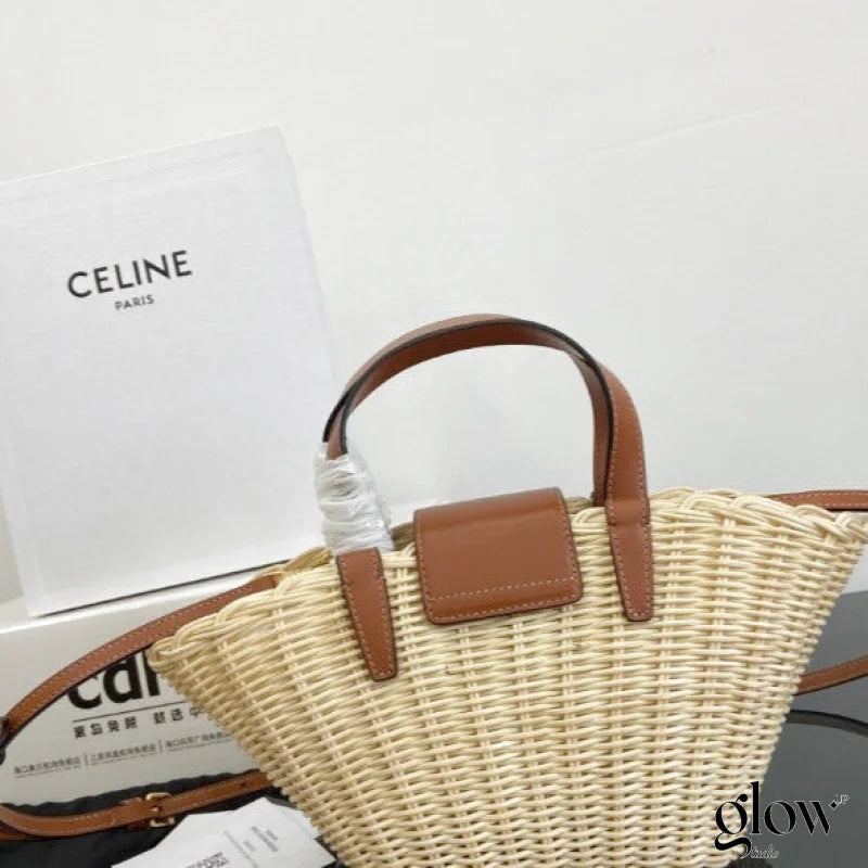 Celine - Classic Panier Teen Couffin Wicker Natural