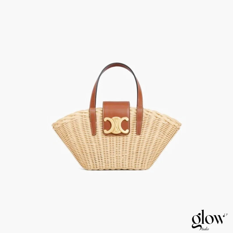 Celine - Classic Panier Teen Couffin Wicker Natural