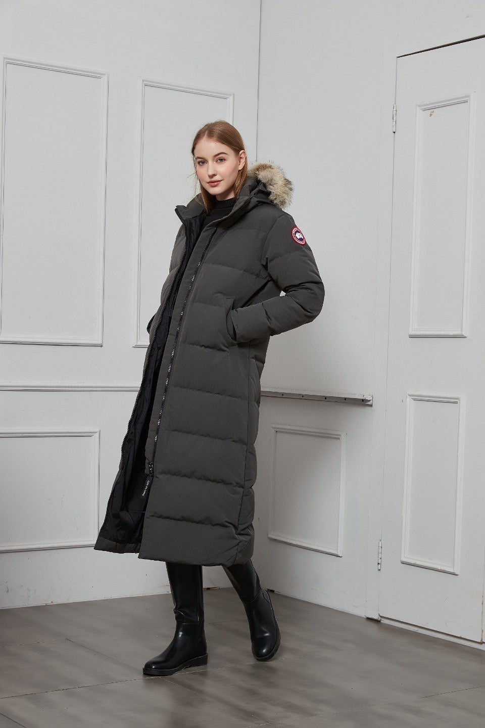 Canada Goose - Mystique Parka Longue Gris