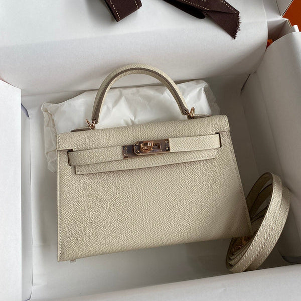 Sac Hermes Kelly Crème Vanille