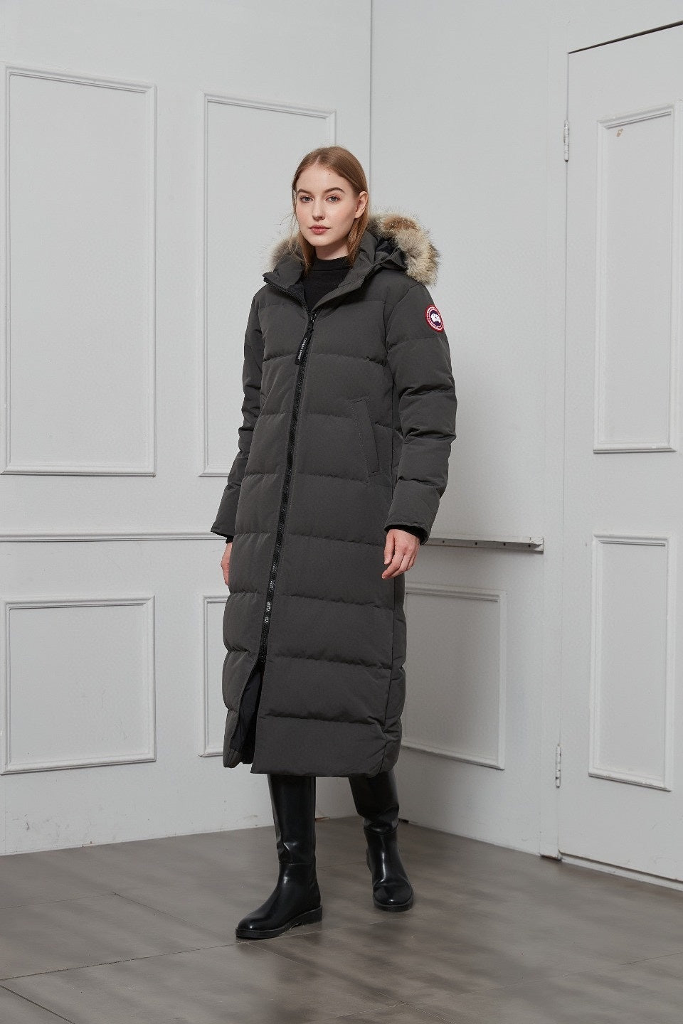 Canada Goose - Mystique Parka Longue Gris