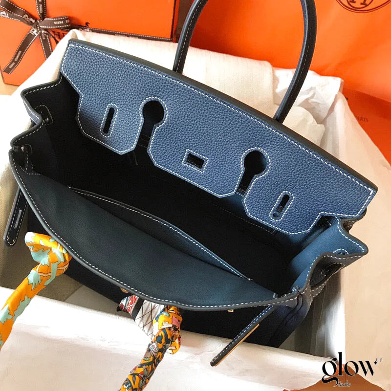 Hermes - Birkin 35 cm Bleu nuit