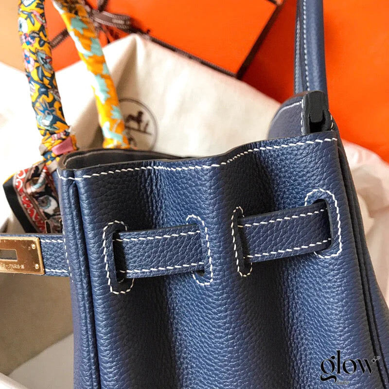 Hermes - Birkin 35 cm Bleu nuit