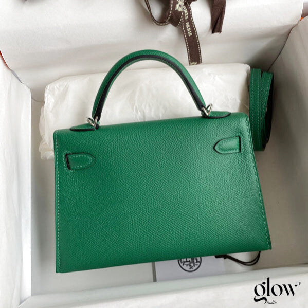 Sac Hermes Kelly Vert émeraude