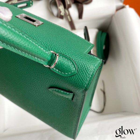 Sac Hermes Kelly Vert émeraude