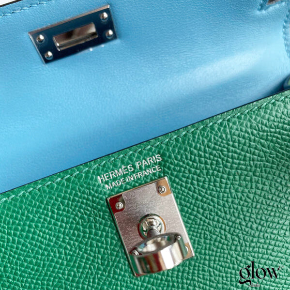 Sac Hermes Kelly Vert émeraude