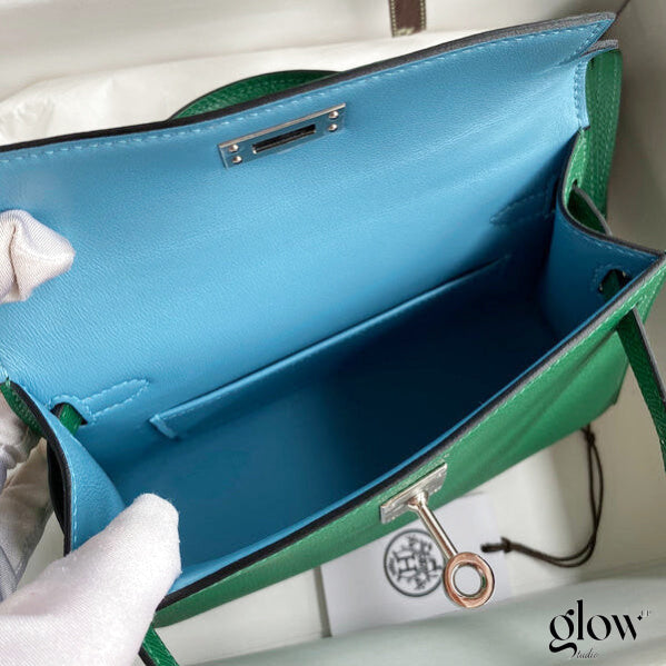 Sac Hermes Kelly Vert émeraude
