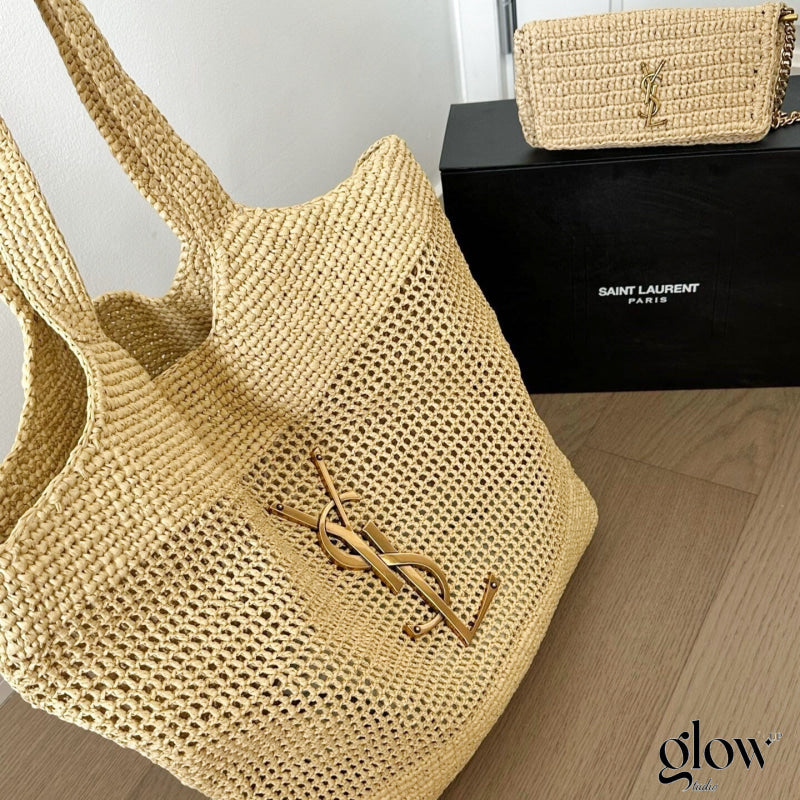 YSL - CARE IN RAFFIA