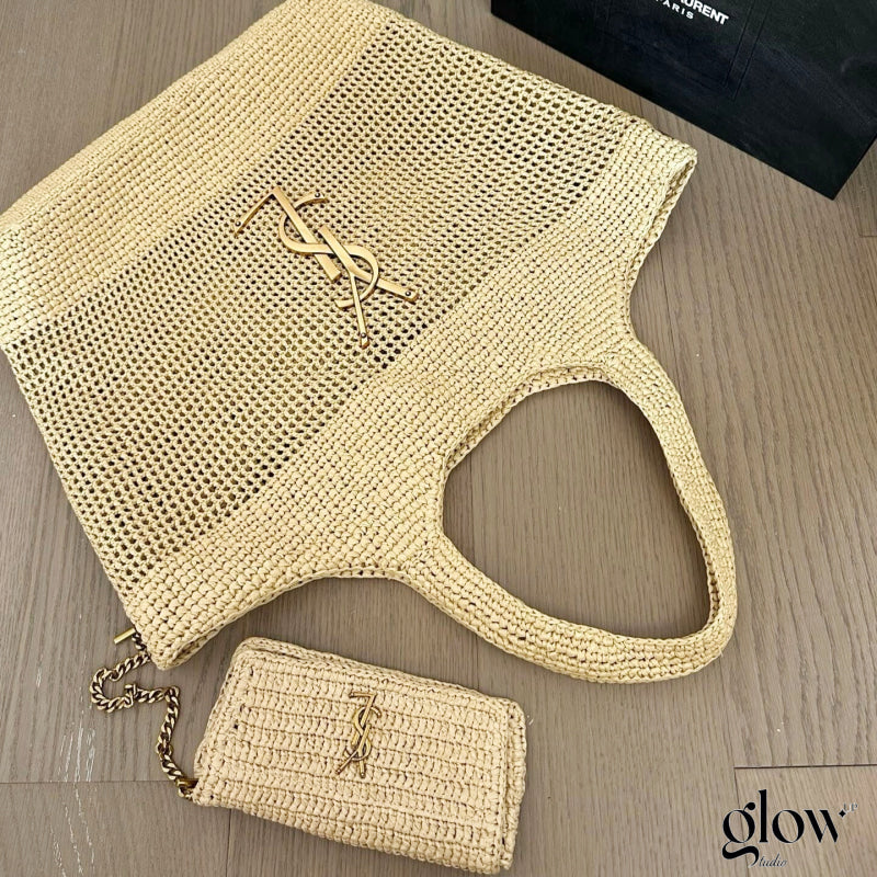 YSL - CARE IN RAFFIA