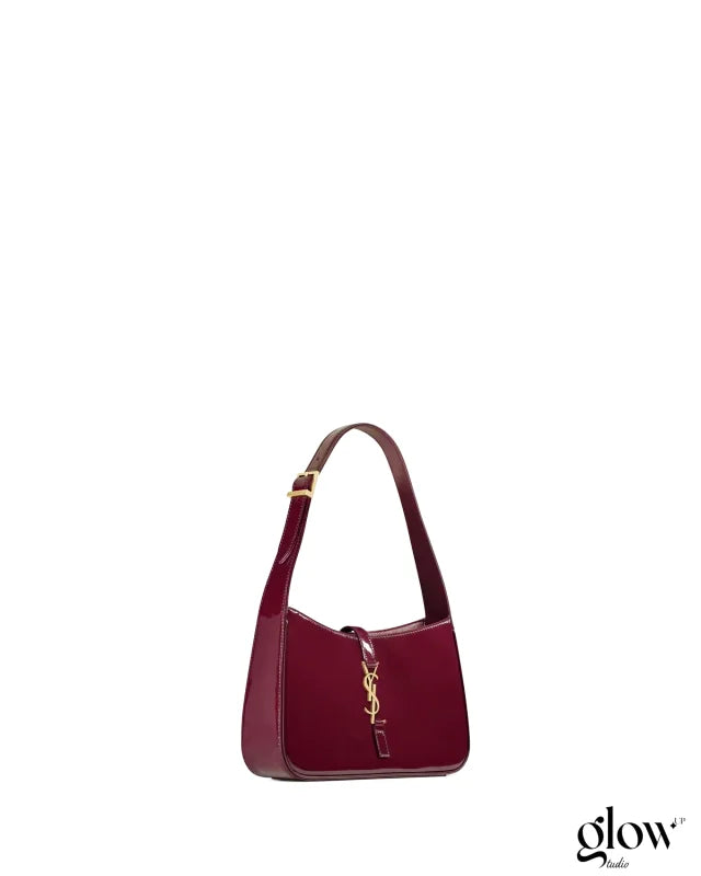 YSL - le 5 à 7 en cuir verni Red