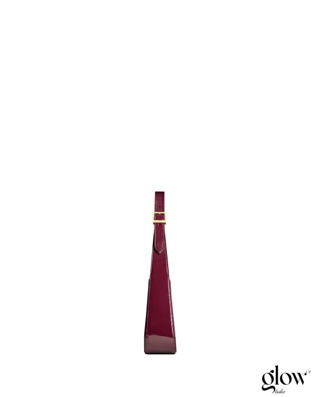 YSL - le 5 à 7 en cuir verni Red