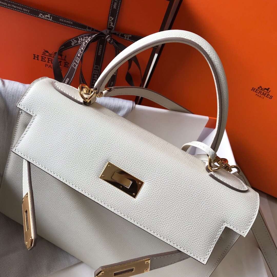 Sac Hermes Kelly Blanc