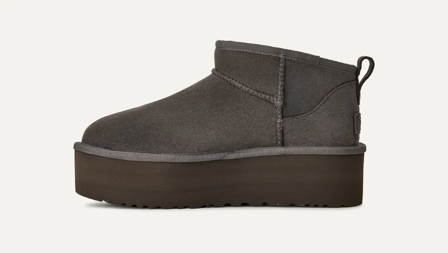 Botte Classic Ultra Mini plateforme - Charcoal
