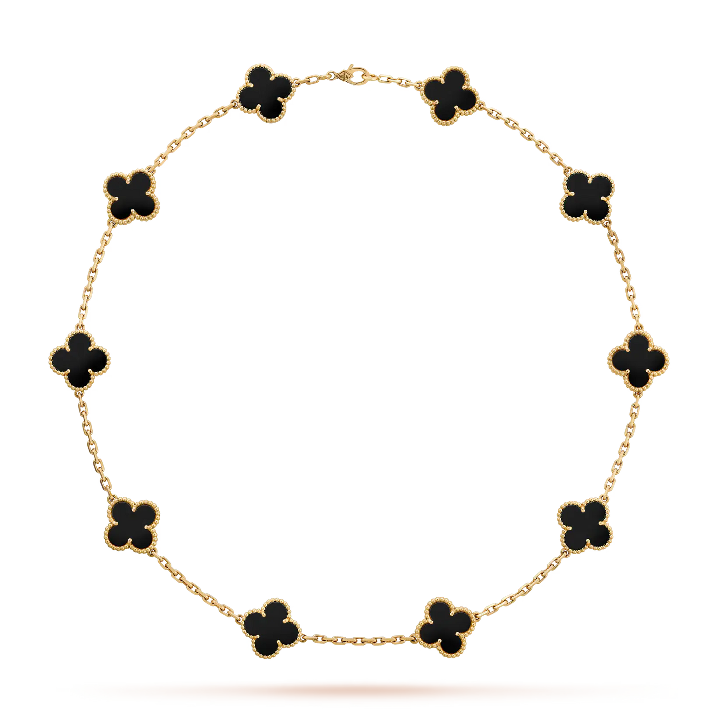 Van Cleef - Collier Vintage Alhambra , 10 motifs White