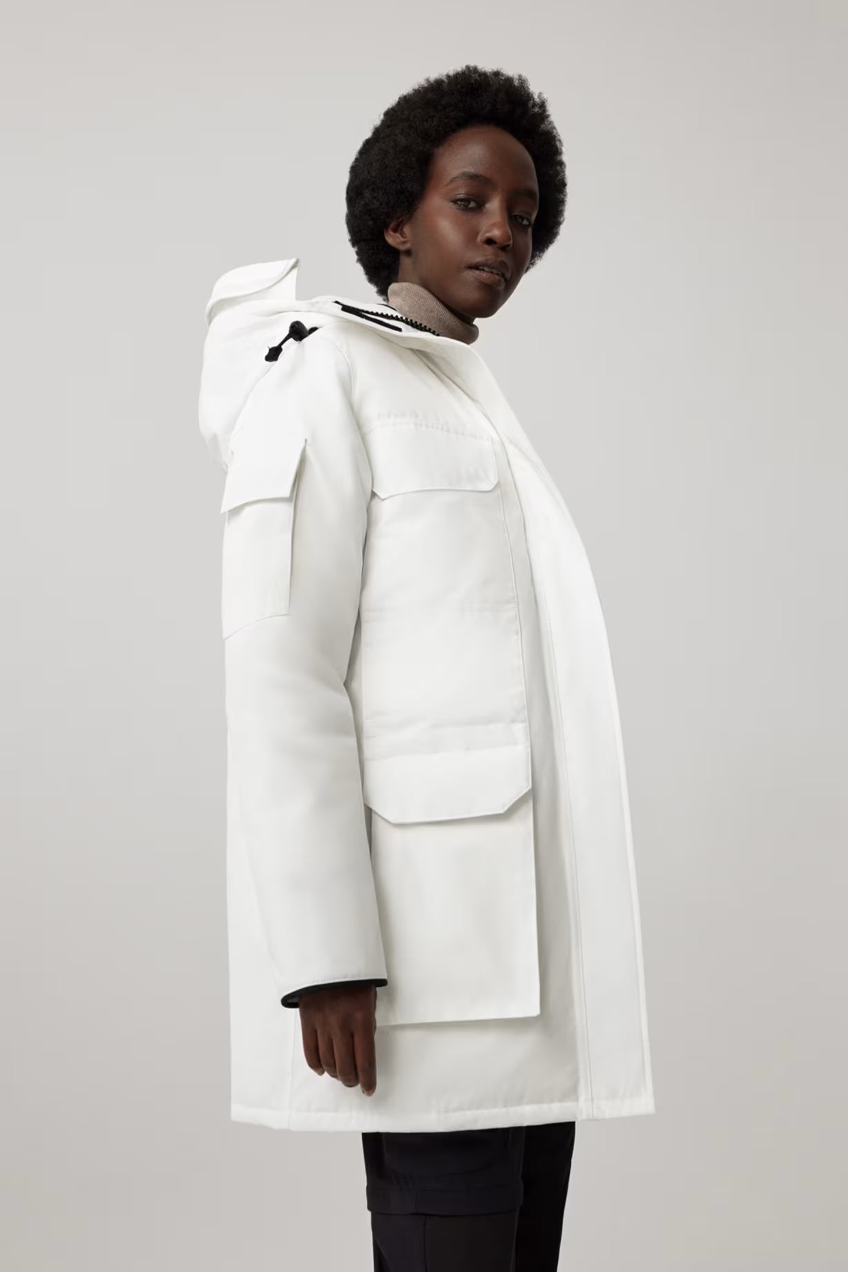 Canada Goose - Parka Expedition Blanc