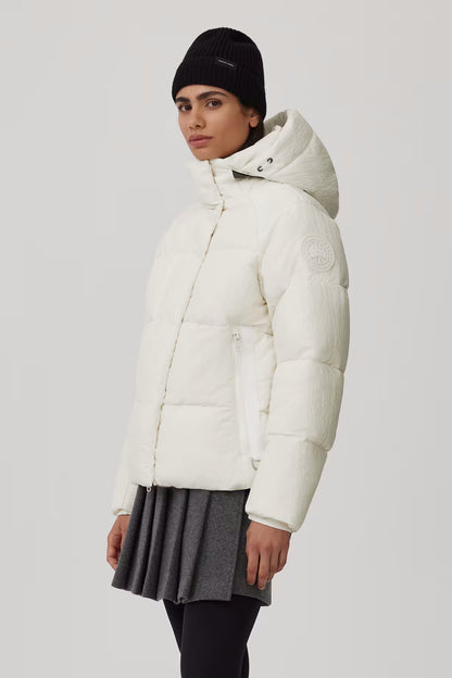 Canada Goose - Parka Junction à effet froissé brillant Blanc