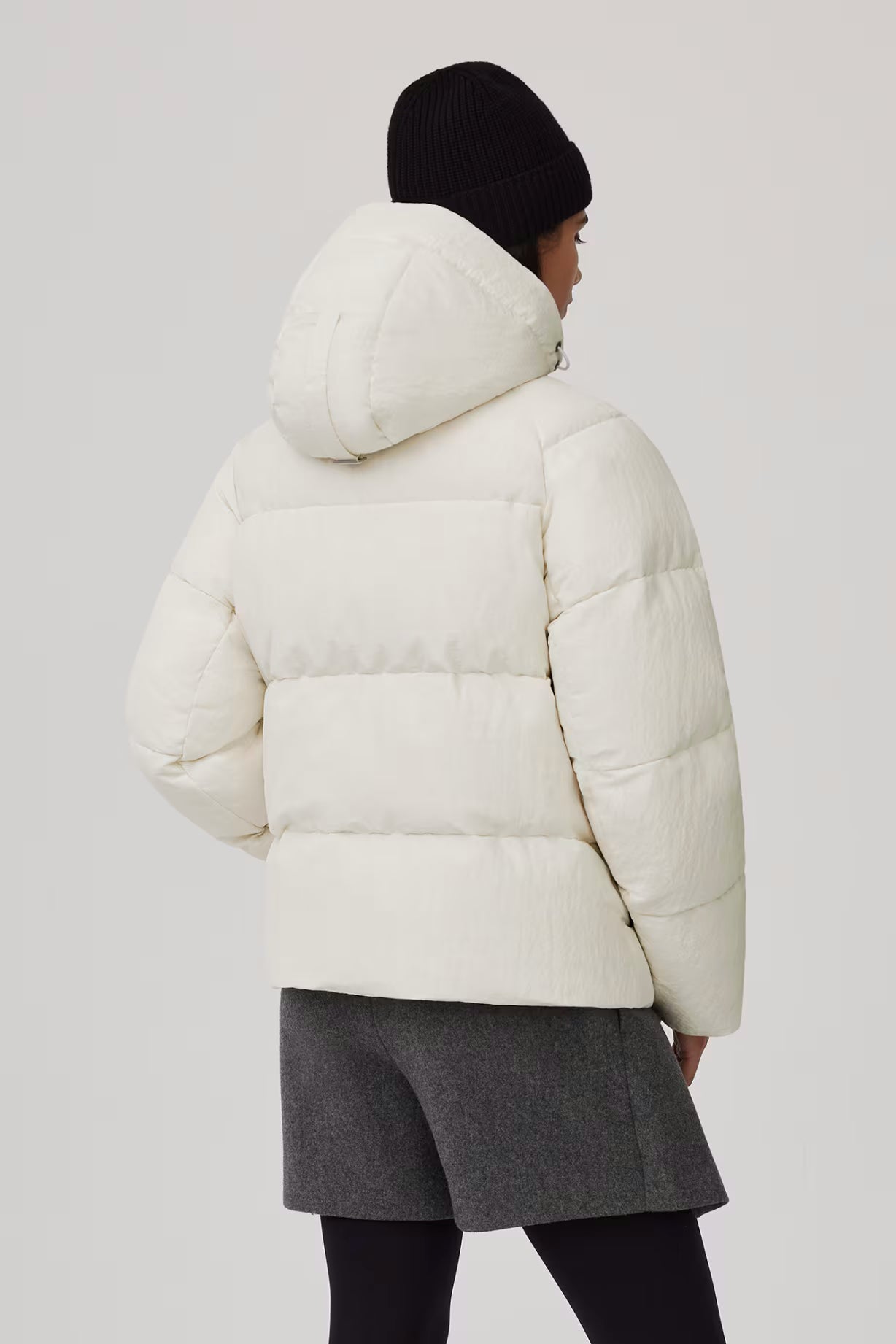 Canada Goose - Parka Junction à effet froissé brillant Blanc