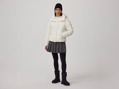 Canada Goose - Parka Junction à effet froissé brillant Blanc