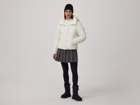 Canada Goose - Parka Junction à effet froissé brillant Blanc