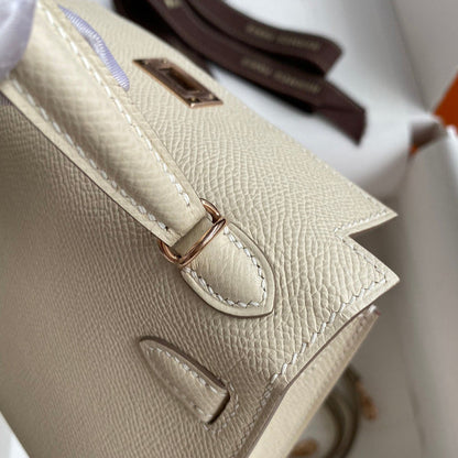 Sac Hermes Kelly Crème Vanille