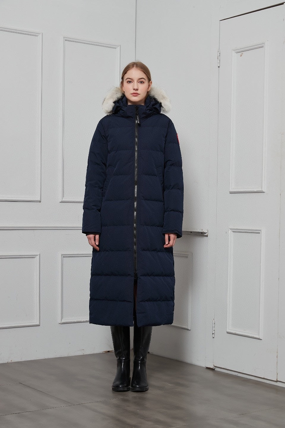 Canada Goose - Mystique Parka Longue Bleu Marine