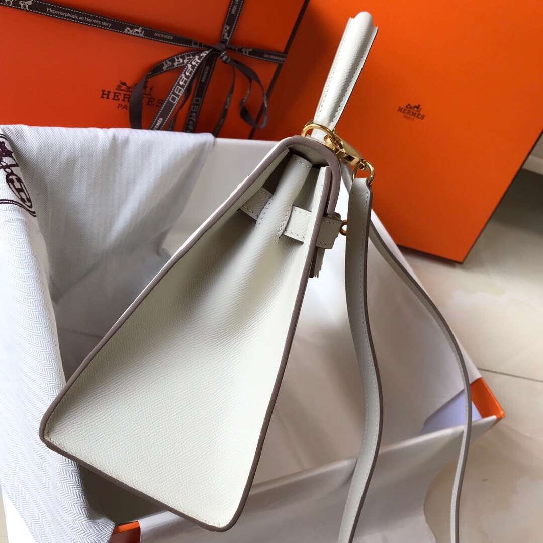 Sac Hermes Kelly Blanc
