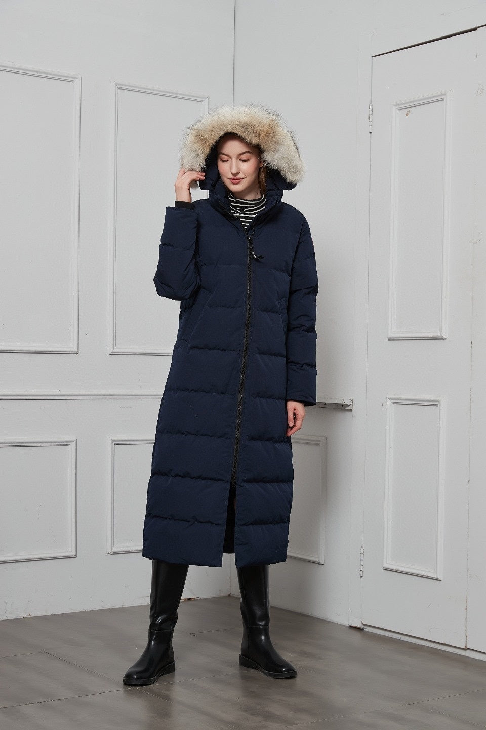 Canada Goose - Mystique Parka Longue Bleu Marine
