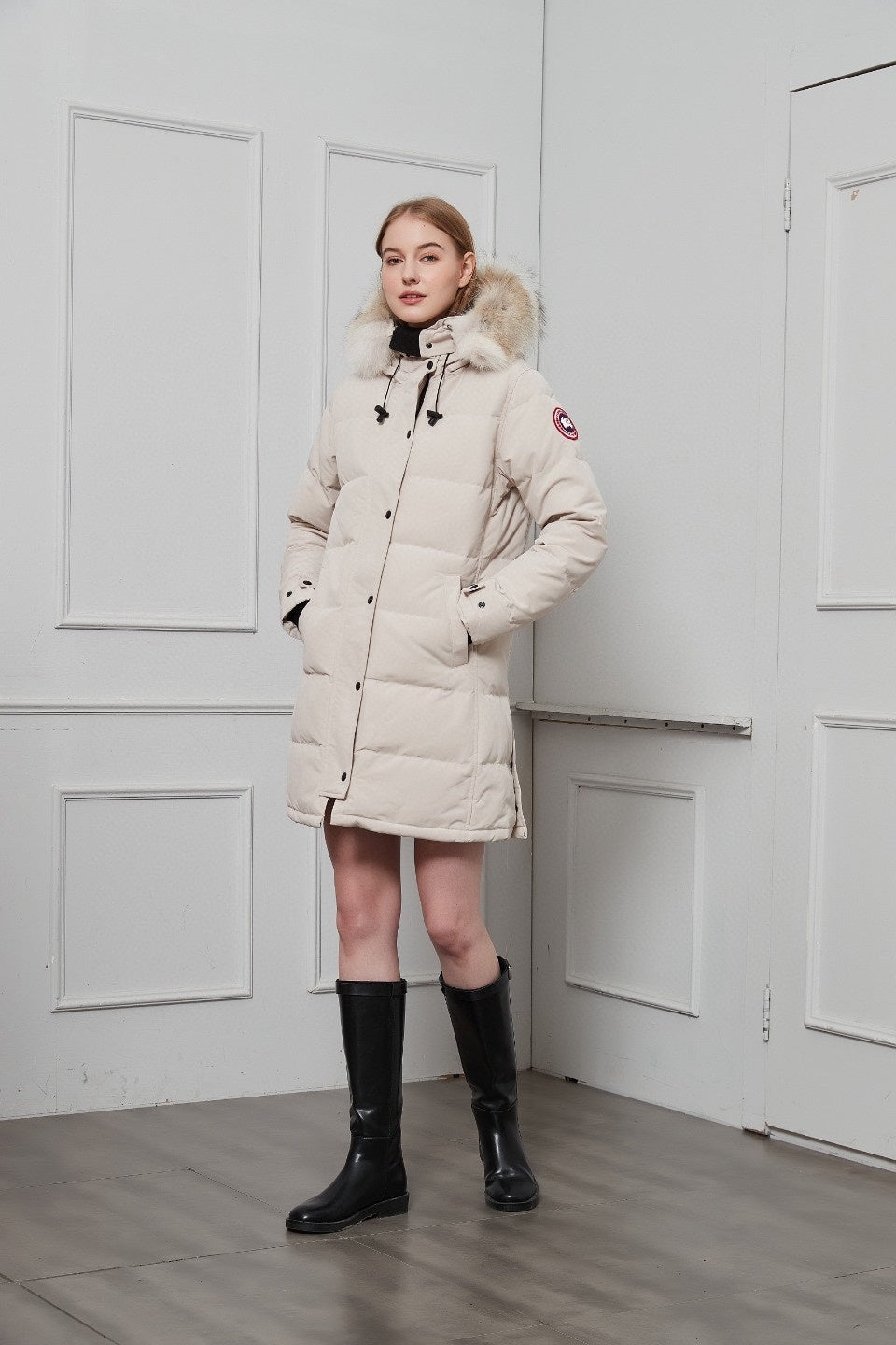 Canada Goose -Shelburne Parka Crème