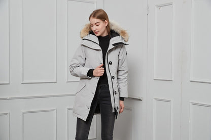 Canada Goose - Rossclair Parka Gris Clair