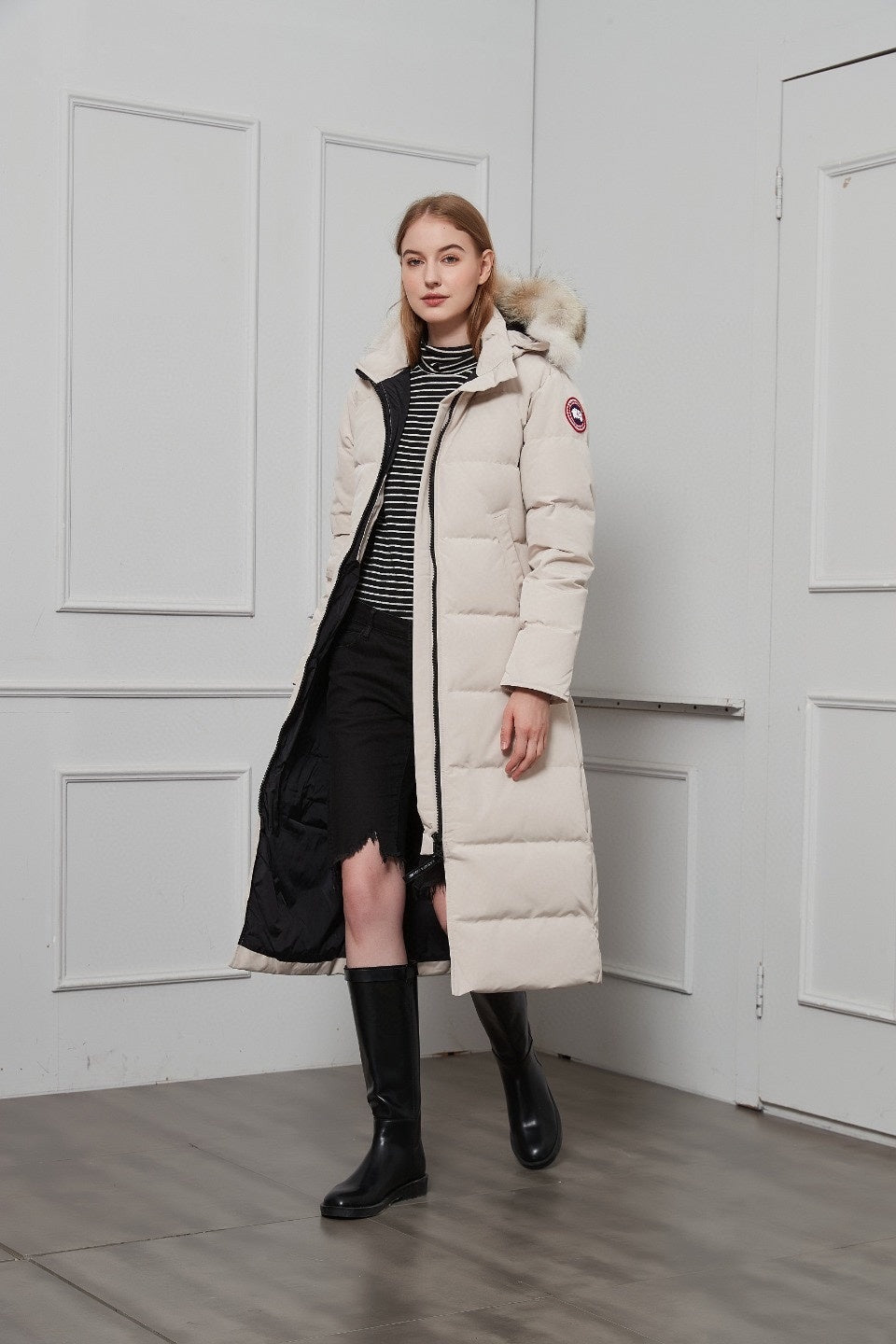 Canada Goose - Mystique Parka Longue Creme