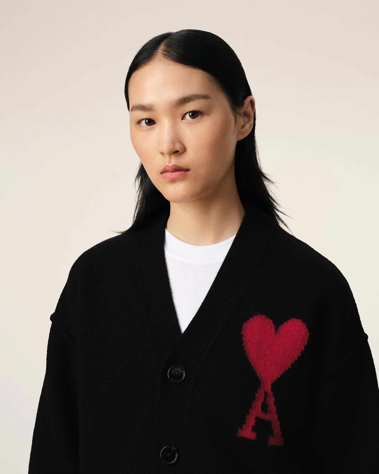 Cardigan Noir En Laine