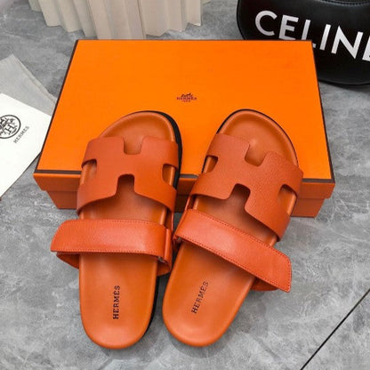 Sandales Chypre Hermes Orange Full