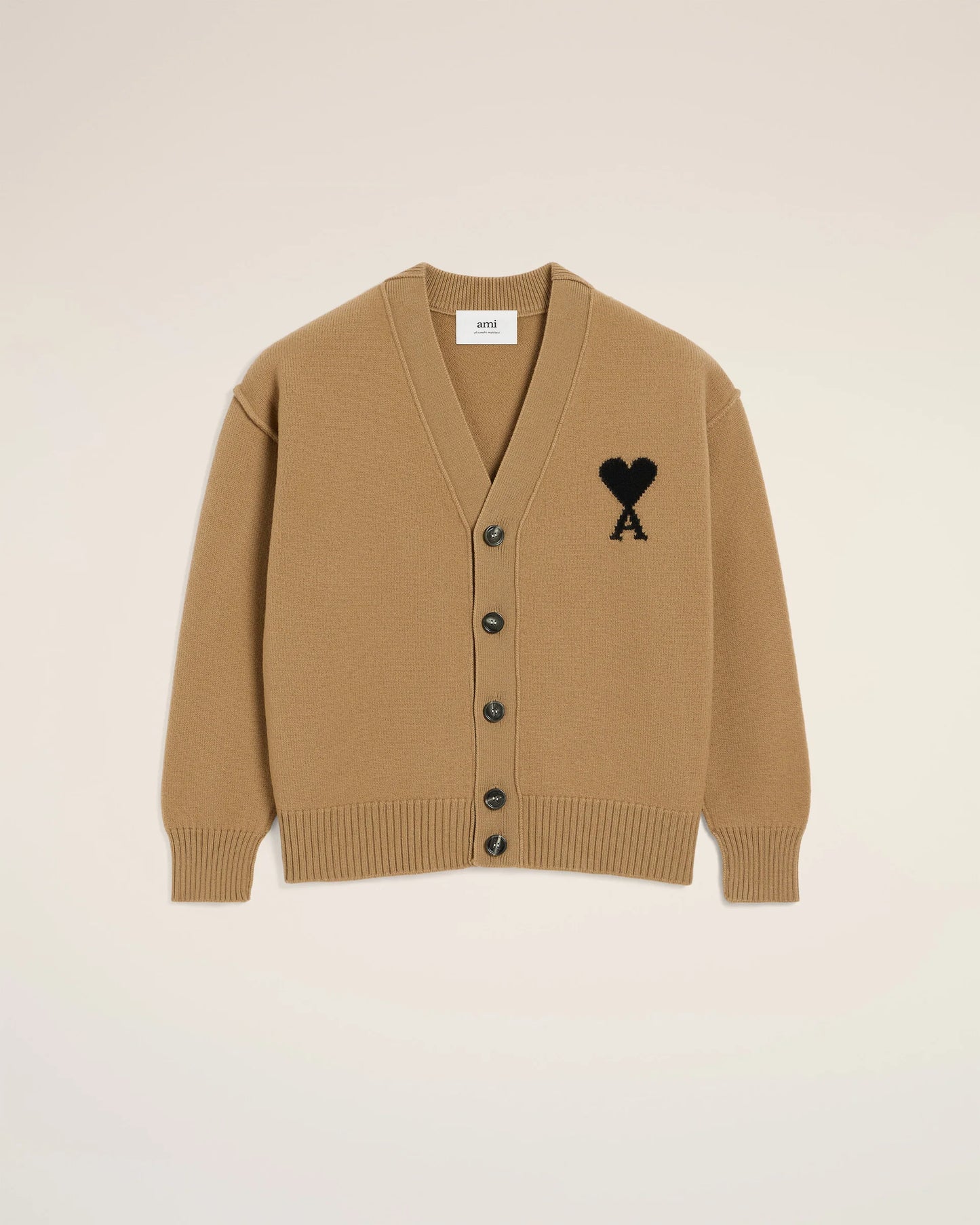 Cardigan Marron  En Laine