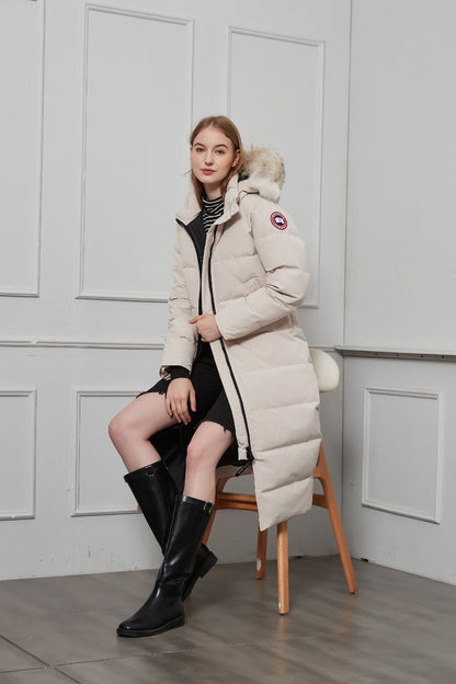 Canada Goose - Mystique Parka Longue Creme
