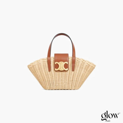 C­eli­ne - Classic Panier Teen Couffin Wicker Natural