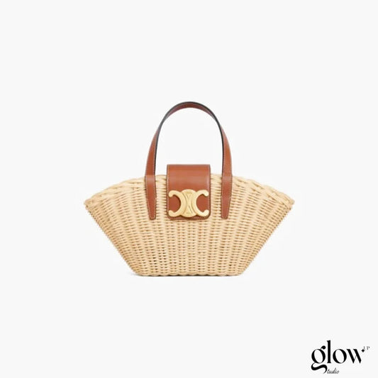 C­eli­ne - Classic Panier Teen Couffin Wicker Natural