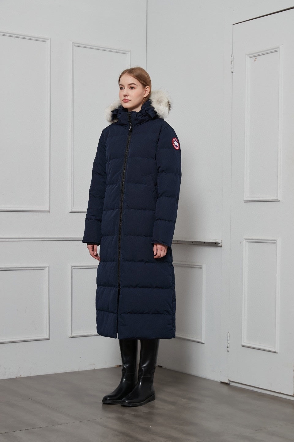 Canada Goose - Mystique Parka Longue Bleu Marine