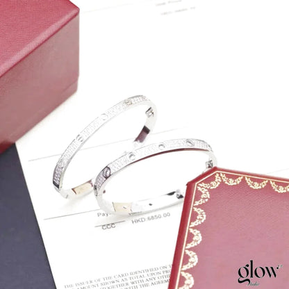 Cartier - Bracelet diamants Love