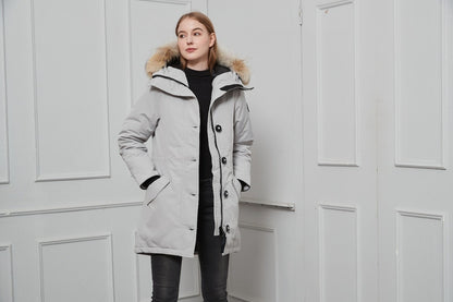 Canada Goose - Rossclair Parka Gris Clair