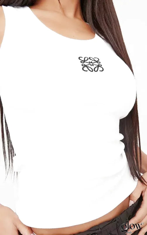 Debardeur Loewe Blanc