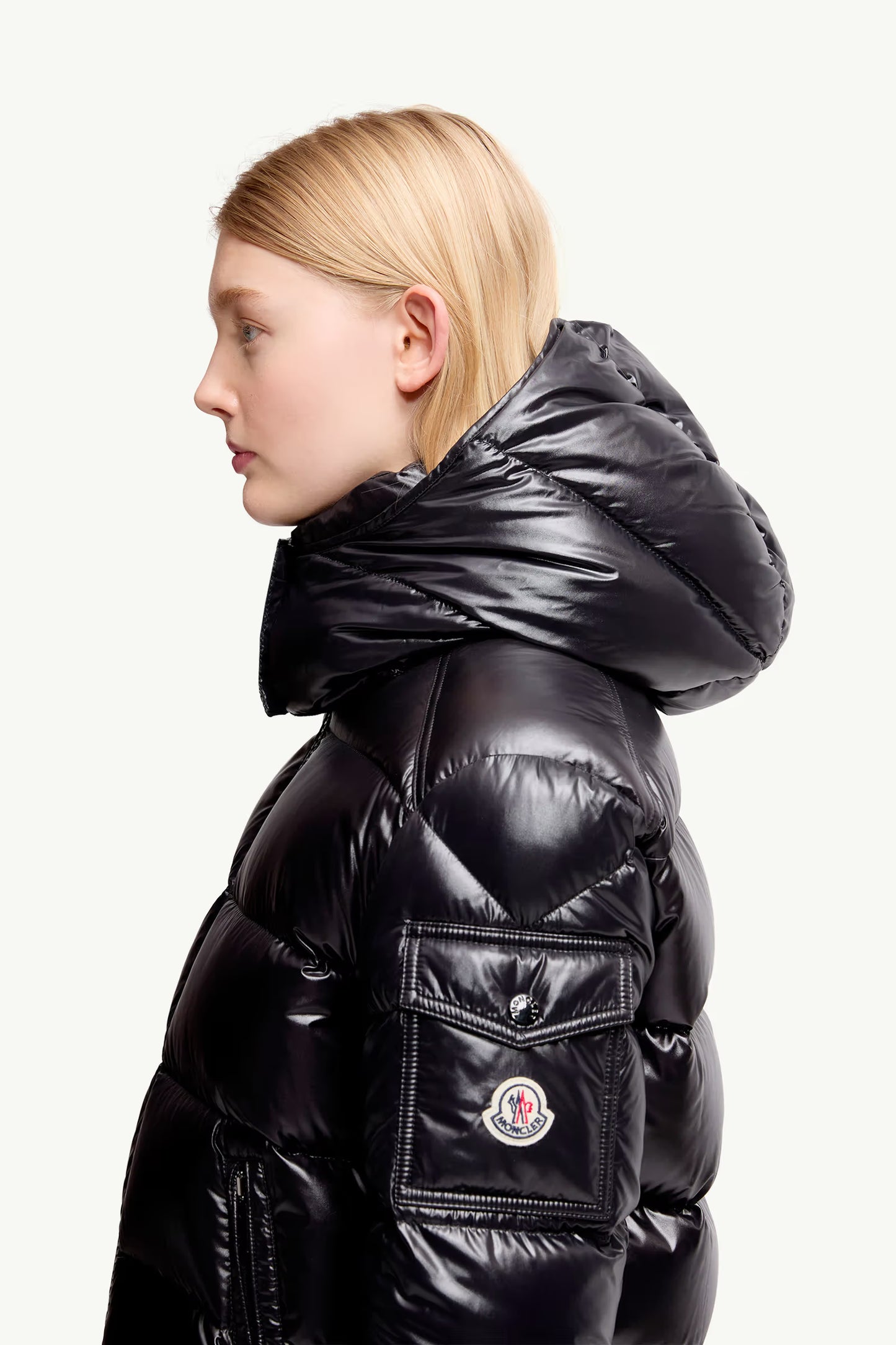Moncler - Doudoune courte à capuche Maire