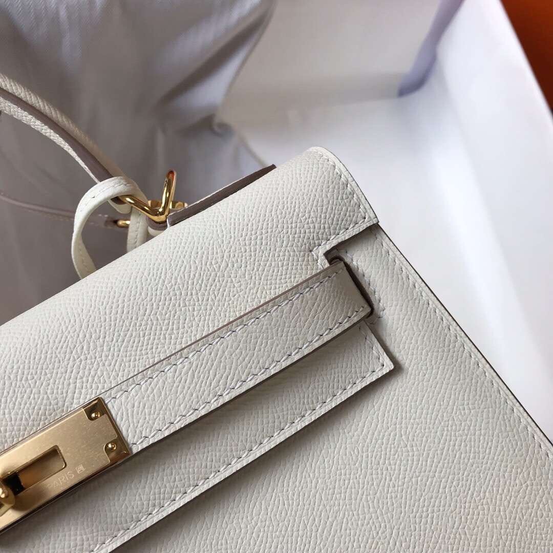 Sac Hermes Kelly Blanc