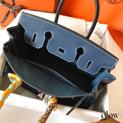 Hermes - Birkin 35 cm Bleu nuit